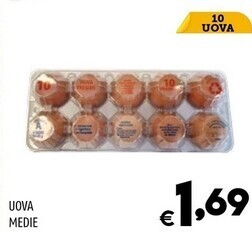 Il Centesimo Uova medie offerta