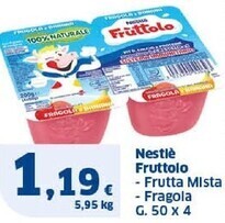 Sigma Nestlè fruttolo offerta