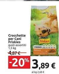Friskies crocchette per cani