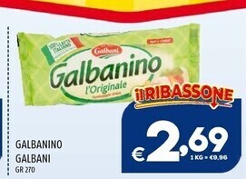 Il Centesimo Galbani galbanino offerta