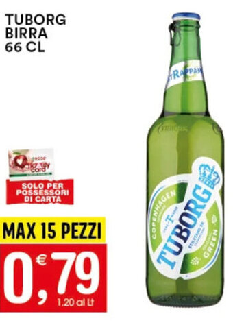 TUBORG BIRRA 66 CL