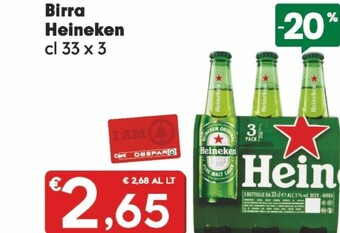 DeSpar Express Heineken birra offerta