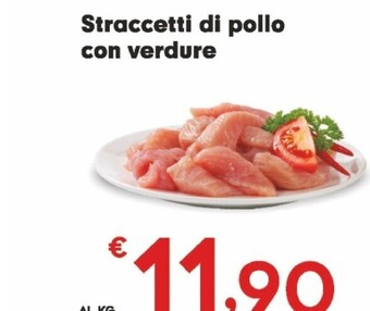 Despar Straccetti di pollo con verdure offerta