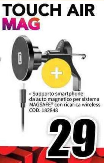 MediaWorld cellularline TOUCH AIR MAG offerta
