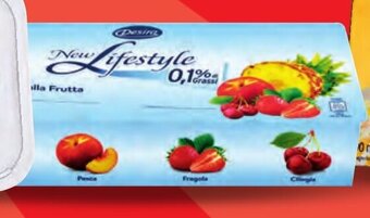 ALDI New Lifestyle YOGURT MAGRO ALLA FRUTTA 8 x 125 g offerta