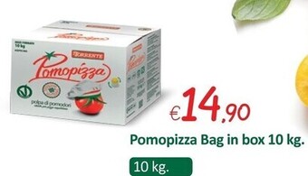 Zona La torrente pomopizza bag in box offerta