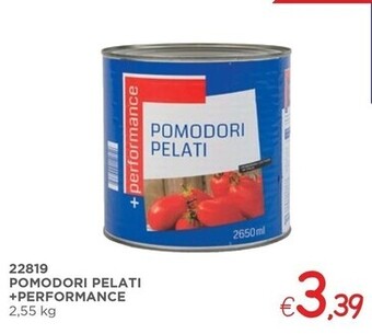 Zona Pomodori pelati + performance offerta