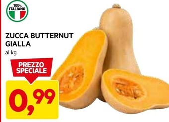 Zucca butternut gialla