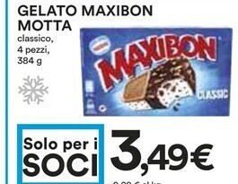 Coop Nestlè gelato maxibon motta offerta