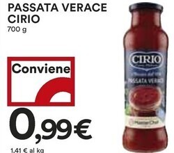 Coop Cirio passata verace offerta