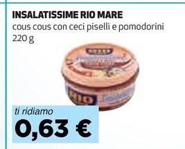 Coop Rio mare insalatissime offerta