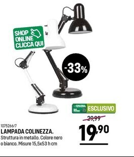 Cfadda Lampada colinezza offerta
