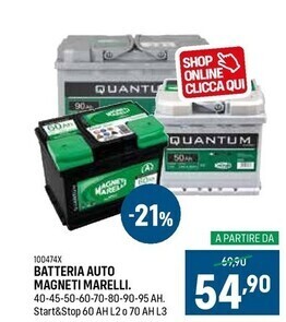 Magneti marelli batteria auto