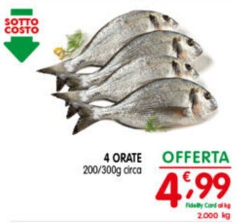 D'Ambros 4 ORATE 200/300g circa offerta
