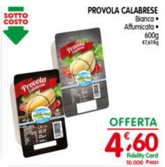 D'Ambros PROVOLA CALABRESE Bianca. Affumicata. 600g offerta