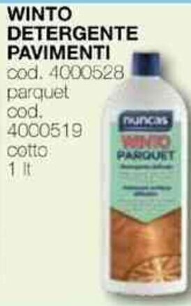 Mondo Brico WINTO DETERGENTE PAVIMENTI 1 lt. offerta