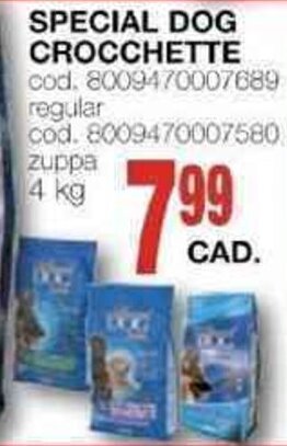 Mondo Brico SPECIAL DOG CROCCHETTE 4 kg offerta
