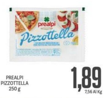 Supermercati Piccolo PREALPI PIZZOTTELLA 250 g offerta