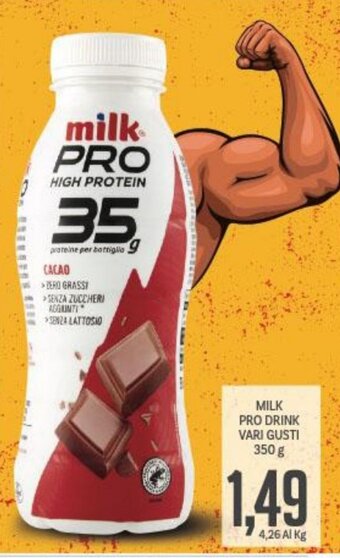 MILK PRO DRINK VARI GUSTI 350 g