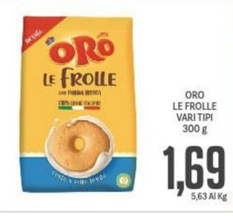 Supermercati Piccolo ORO LE FROLLE VARI TIPI 300 g offerta