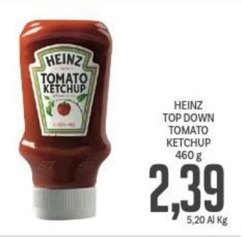 Supermercati Piccolo HEINZ TOP DOWN TOMATO KETCHUP 460 g offerta