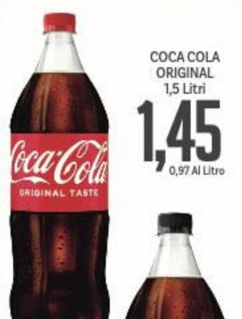 Supermercati Piccolo COCA COLA ORIGINAL 1,5 Litri offerta