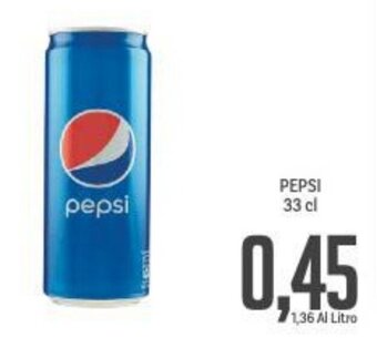 Supermercati Piccolo PEPSI 33 cl offerta