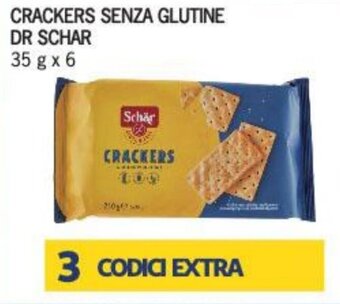 Supermercati Piccolo CRACKERS SENZA GLUTINE DR SCHAR 35 g x 6 offerta
