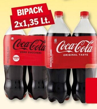 Punto é market COCA COLA Classica/Zero Bipack - Lt. 1,35x2 offerta