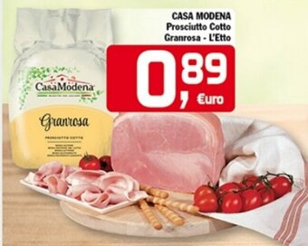 Punto é market CASA MODENA Prosciutto Cotto Granrosa offerta