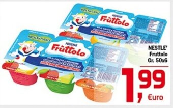 Punto é market NESTLE' Fruttolo Gr. 50x6 offerta
