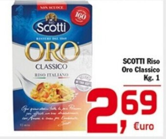 Punto é market SCOTTI Riso Oro Classico Kg. 1 offerta
