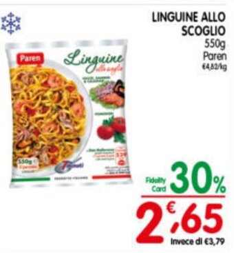 LINGUINE ALLO SCOGLIO 550g Paren