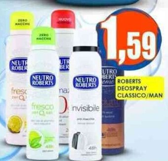 Giunigor ROBERTS DEOSPRAY CLASSICO/MAN offerta