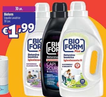 Saponi e profumi Bioform Liquido Lavatrice 30 Lav. offerta