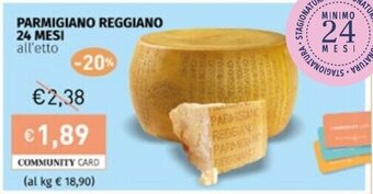 Prezzemolo e Vitale PARMIGIANO REGGIANO 24 MESI offerta