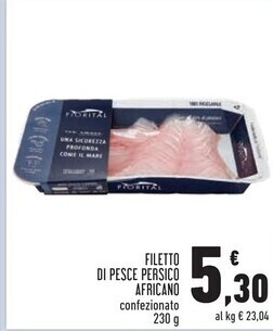 Filetto di pesce persico africano