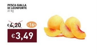 Prezzemolo e Vitale PESCA GIALLA DI LEONFORTE offerta