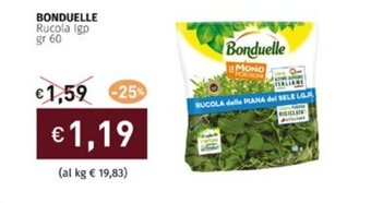 BONDUELLE Rucola Igp gr 60