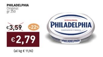 Prezzemolo e Vitale PHILADELPHIA Original gr 250 offerta