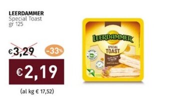 Prezzemolo e Vitale LEERDAMMER Special Toast gr 125 offerta
