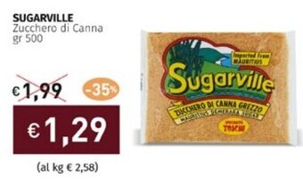 Prezzemolo e Vitale SUGARVILLE Zucchero di Canna gr 500 offerta