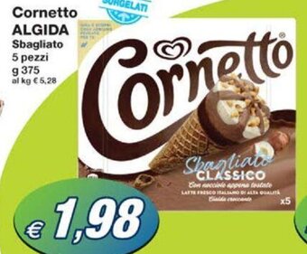 Prix Quality Cornetto ALGIDA Sbagliato 5 pezzi g 375 offerta