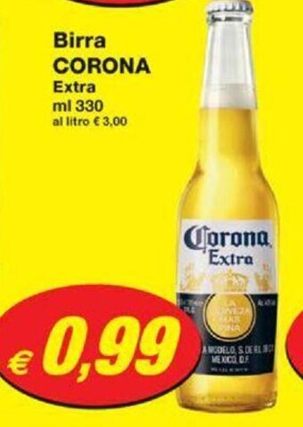 Prix Quality Birra CORONA Extra ml 330 offerta