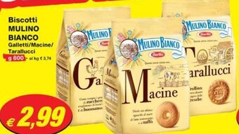 Biscotti MULINO BIANCO Galletti g 800