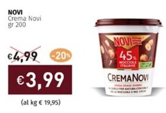 Prezzemolo e Vitale NOVI Crema Novi gr 200 offerta