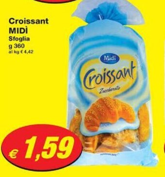 Prix Quality Croissant MIDI Sfoglia g 360 offerta