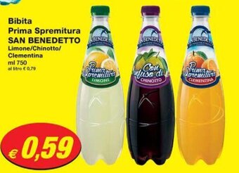 Prix Quality Bibita Prima Spremitura SAN BENEDETTO ml 750 offerta