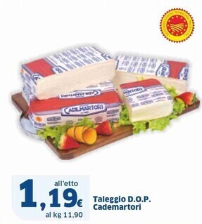 Sigma Cademartori taleggio dop offerta