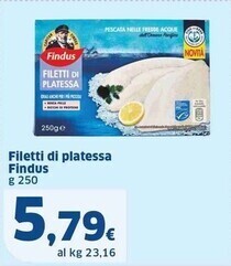 Sigma Findus filetti di platessa offerta
